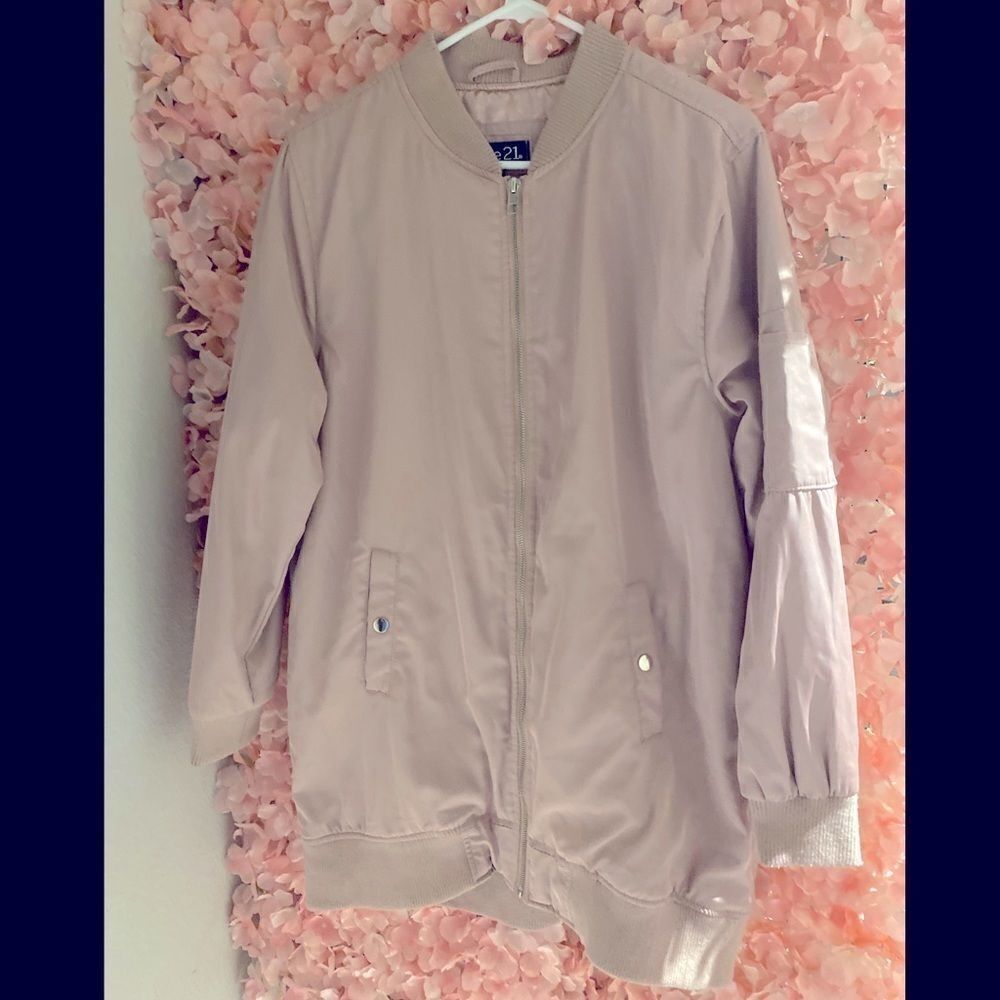 Rue 21 Mid Length Bomber Jacket!